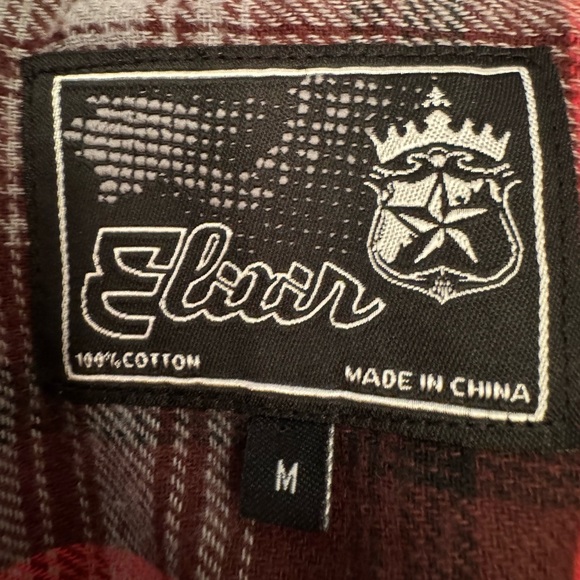 Elixir Red Flannel- Unisex Size Medium - Picture 5 of 10